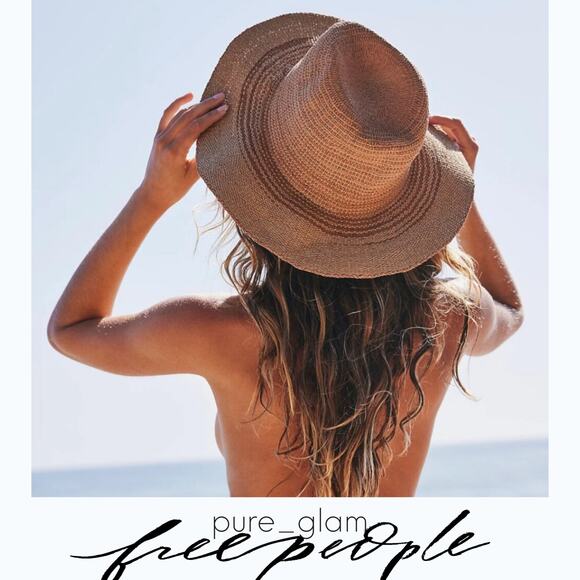 Free People woven hat - Picture 4 of 6